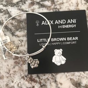 Alex and Ani bear bracelet